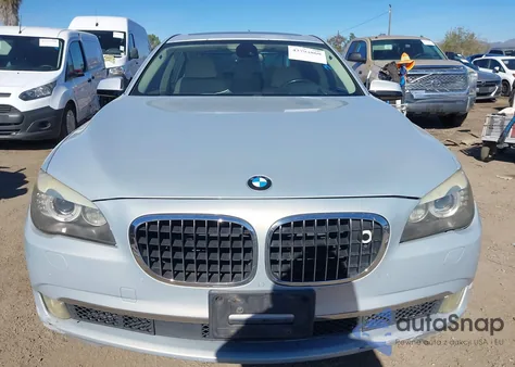 2011 BMW 740Li from USA, damaged, VIN WBAKB4C57BC575082